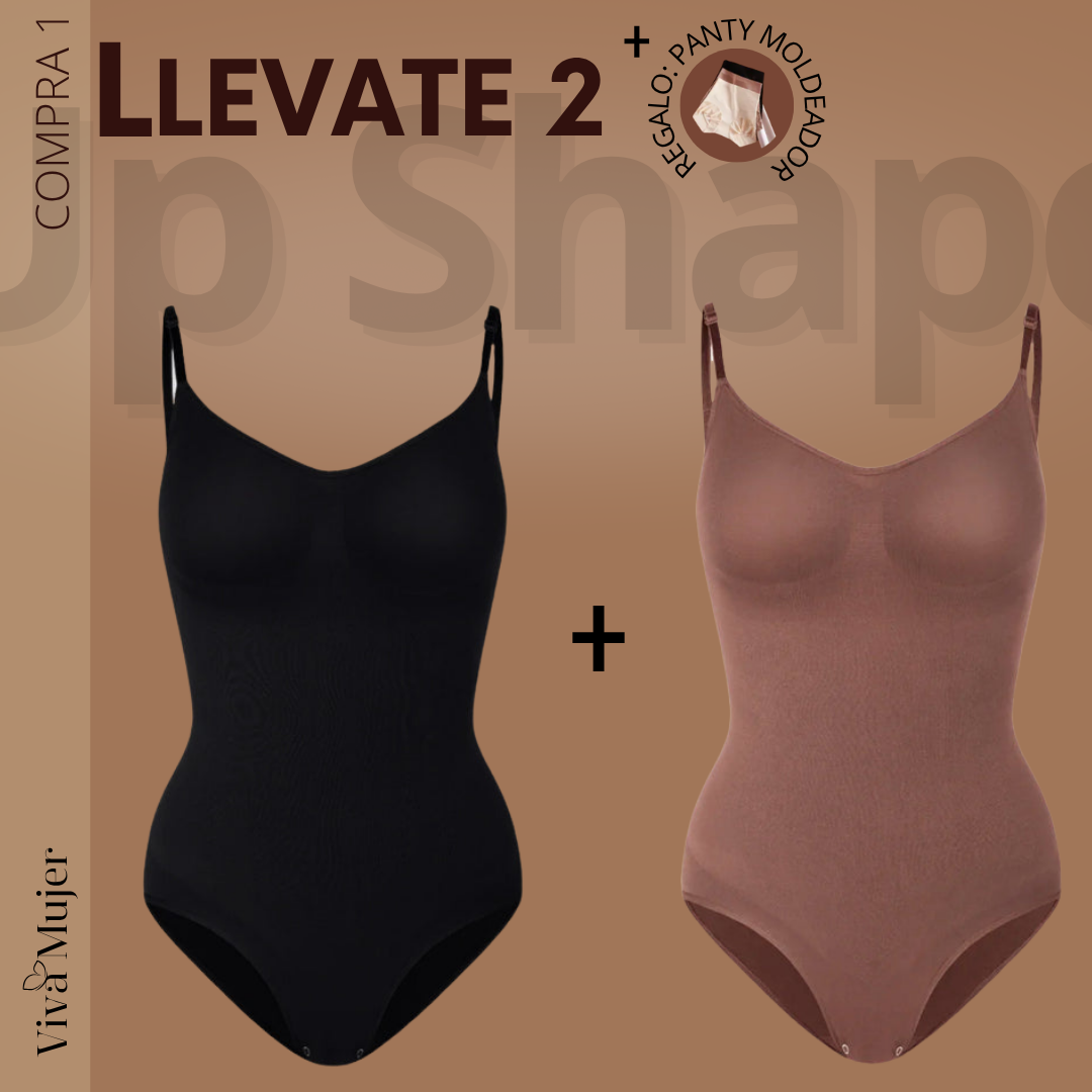 [Llevá 2, Pagá 1] Body Moldeador Up Shaper + Regalo Culotte Modelador