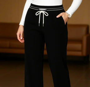 [Llevá 3, ¡Pagá Solo 2!] Kit de 3 Pantalones Femeninos Olina de Terciopelo (66% Rayón, 29% Nailon, 5% Elastano)